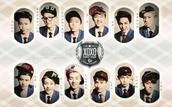 Exo Xoxo First Year Kpop Wallpaper