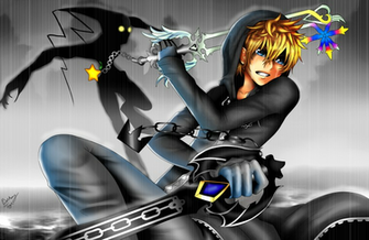 Roxas Kingdom Hearts By Bethanyfrye