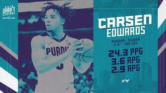 Draft Prospect Carsen Edwards Charlotte Hornets