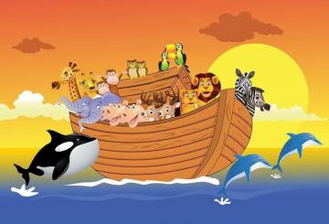 Noahs Ark Wall Mural HD Wallpaper Wallpapertip