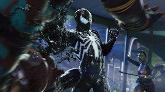Marvel S Spider Man Venom Symbiote Suit Game Battle 4k Wallpaper