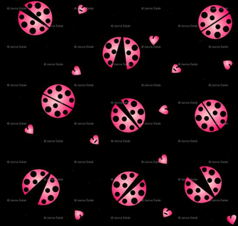 Cute Ladybug Love Bug Pink Ladybugs