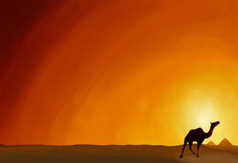 Egyptian Background By Ruowen