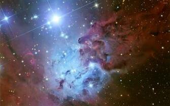 Fox Fur Nebula Wallpaper Space