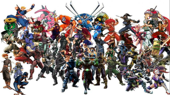 Video Game Characters Wallpaper
