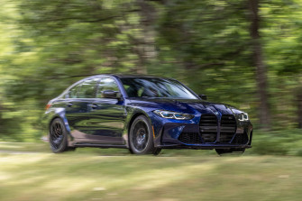 Blue Bmw M3 Competition G80 Luxury Car