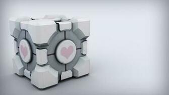 Weighted Companion Cube Wallpaper