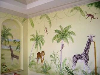 Wall Stickers For Children Rooms In African Savannah Jungle Style