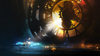Wallpaper 4k Musical Clock HD