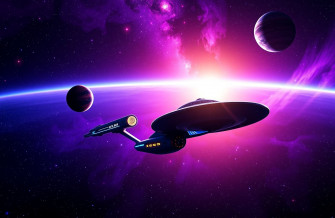 Star Trek Dual Screen Wallpaper