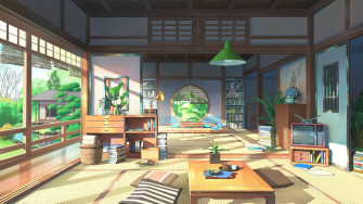 Anime Bedroom Wallpaper