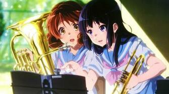 Anime Kumiko Oumae Hazuki Katou Sound Euphonium Girls