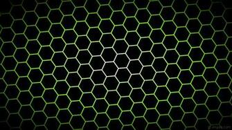 Black And Yellow Node Wallpaper