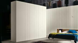 Striped Wallpaper That Seems Like A Wardrobe Lago Design
