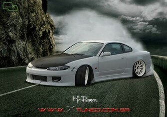 S15 Silvia Wallpaper Nissan Drifting By