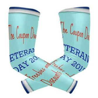 Arm Sleeves Designer Veterans Day Wallpaper Compression Protection