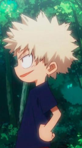 Bakugou Kid Wallpaper Heroes Hero My Academia