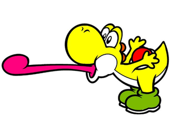 Yellow Yoshi By Supergoomba554
