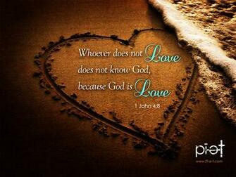 John God Is Love Wallpaper Christian And