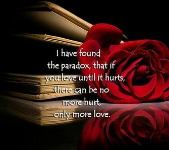 Love Hurts Wallpaper With Quotes