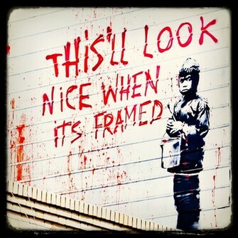 Banksy Graffiti Wallpaper