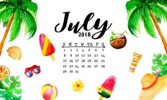 July Calendar Wallpaper Best Printable Pdf