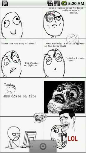 Rage Comics Live Wallpaper V1 For Android Appszoom
