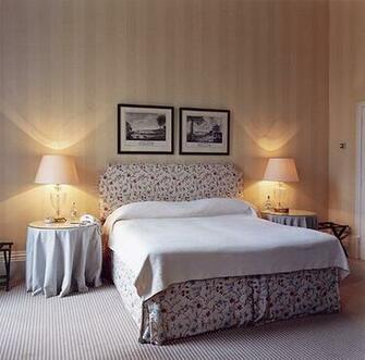 Lady Jane Churchill Yellow And Cream Stripped Wallpaper Designed By