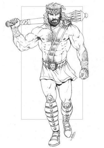Marvel Hercules Wallpaper Pencils