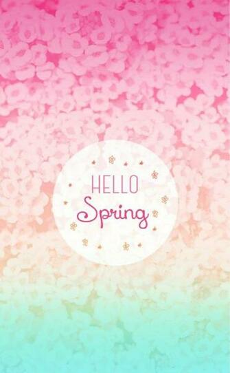Cute Spring Wallpaper In iPhone