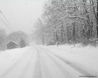 Snow Storm Wallpaper