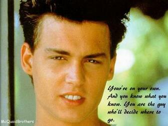 Young Johnny Depp Wallpaper