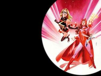 Ms Marvel And Scarlet Witch Wallpaper