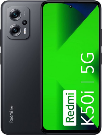 Refurbished Redmi K50i Stealth Black 8gb Ram 256gb Rom Pack Of