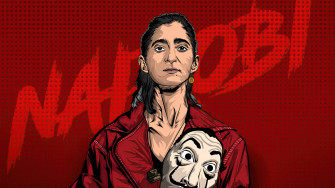 Money Heist Mask Wallpaper