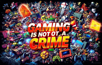 Gaming Is Not A Crime Wallpaper