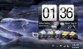 Weather Gadgets Google And Vista Sidebar Tracker
