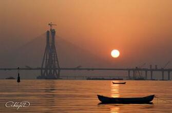 Beautiful Bridges Bandra Worli Sea Link Wallpaper