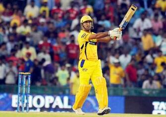 Ms Dhoni In Csk Ipl Match Wallpaper HD