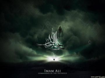 Wallpaper Islamic Art Hazrat Imam Ali High Quality