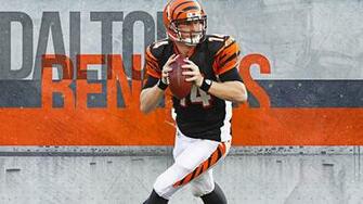 Andy Dalton Stripe Wallpaper Cin Bengals