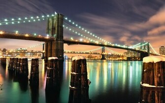 New York Brooklyn Bridge Wallpaper