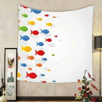Amazon Gzhihine Custom Tapestry Ocean Animal Decor