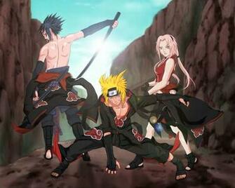 Naruto Shippuuden Image Sakura Sasuke Akatsuki Wallpaper