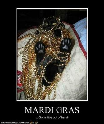 Gras Funny Happy Mardi