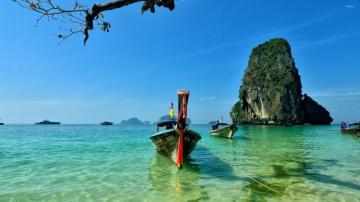 Railay Beach In Thailand Wallpaper