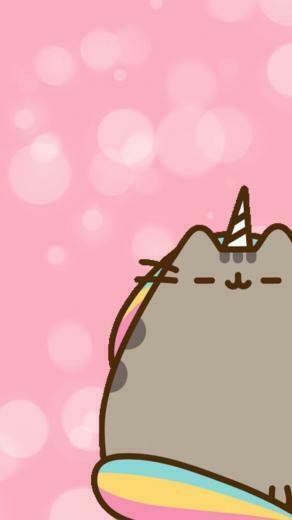 Brushes Pusheen Pusheenicorn Sparkles Wallpaper Backrou