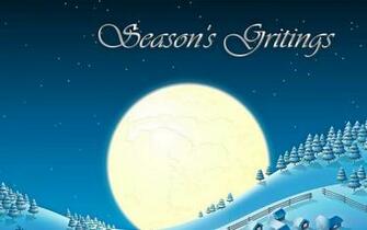 Seasons Greetings Wallpaper