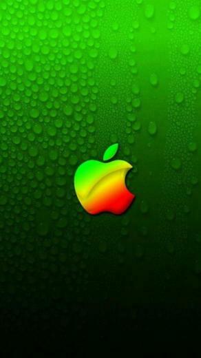 For Your iPhone HD Apple Drink Wallpaper