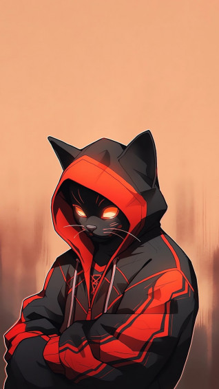 iPhone Wallpaper 4k Spidercat Background